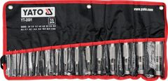 YATO Usnjeni udarci, set 15 kosov / YT-3591 / yato