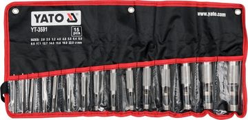 YATO Usnjeni udarci, set 15 kosov / YT-3591 / yato