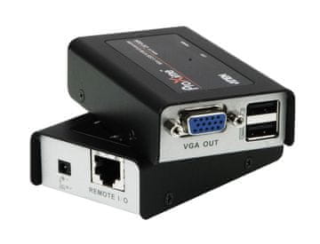 Aten Aten Mini USB KVM podaljšek 100m, 1920x1200, podpora za široki zaslon, CE100-AT-G