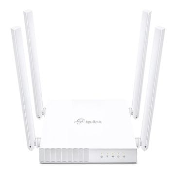 TP-Link Brezžični usmerjevalnik TP-Link, Ethernet, dvopasovni 4G, bel (2,4 GHz / 5 GHz), Archer C24