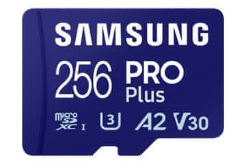 shumee MicroSD kartica Samsung PRO Plus 256GB A2/U3 V30 130MB/s