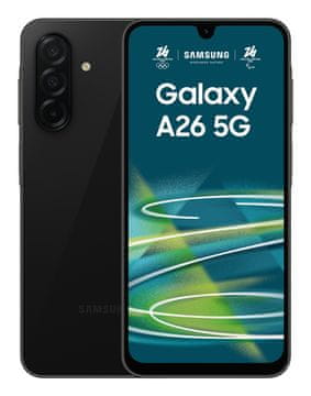 shumee Samsung Galaxy A26 5G 8/256GB Črna 17cm Dvojna SIM kartica Android 15