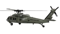 BLACK UH60 Black Hawk Marine helikopter RTF, 6G/3D, 1:47, temno zelen