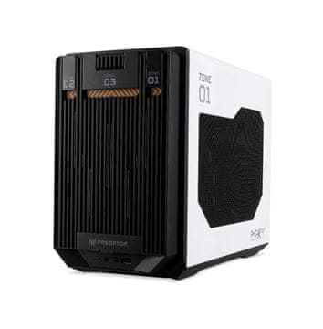 Acer DC.Z3XEE.001 računalniško ohišje Desktop, Mini-ITX, črna/bela