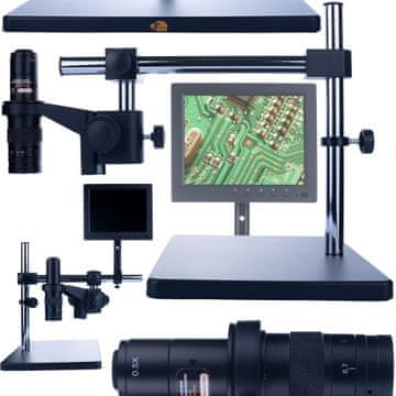 Rosfix Digitalni mikroskop Earth Pro mcep-0.5X-pzrr z nastavljivim rokom