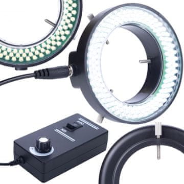 Rosfix Nastavljiv 144-kratni LED osvetljevalec mikroskopa