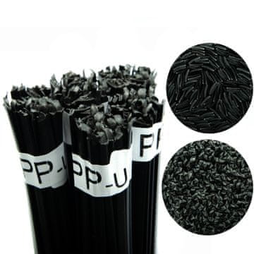 Rosfix Dodatna kovina za varjenje plastike PP-U (P/E) črna 100g