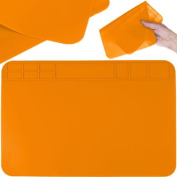 Rosfix Silikonska spajkalna podloga 200 x 300 mm