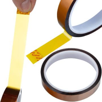 Rosfix Kaptonski trak / Kapton 10 mm 0,05 mm x 33 m