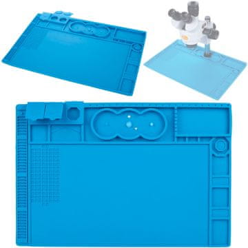 Rosfix Silikonska podloga (železna podlaga) za mikroskop 480x320mm