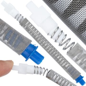 Prstni filter FTX 50 mesh, moder, za brizgalke barve Graco / Airlessco