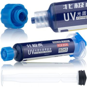 Rosfix Spajkalna maska modra 10 ml z batom