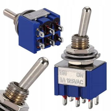 Preklopno stikalo MTS-202 ON-ON