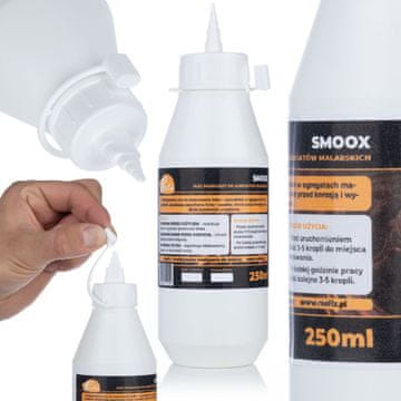 SmooX mazalno olje za lakirne enote 250 ml (oljnica)