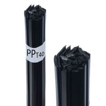 Rosfix Kovinsko polnilno sredstvo za varjenje plastike PP+T40 črne barve 50g