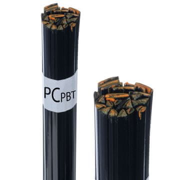 Rosfix PC+PBT kovinsko polnilno sredstvo za varjenje plastike, črno, 50 g