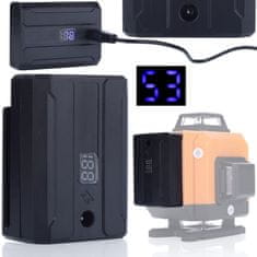 Rosfix Rosfix Rosfix Orange Tiger 16-vrstični laserski nivelir ROT16L + Rosfix zelena številčnica za odčitavanje meritve laserskega nivelirja + zelena zaščitna očala