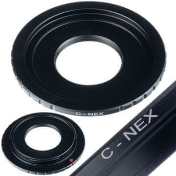 Rosfix C-Mount M25 - Sonyjev adapter za bajonet E za fotoaparate Sony