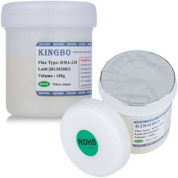 shumee Kingbo RMA-218 | Spajkalna pasta 100 g | BGA SMD SMT | Reballing |