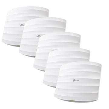 slomart TP-Link Omada EAP245 brezžična dostopna točka 1750 Mbit/s, bela, 5-delni komplet