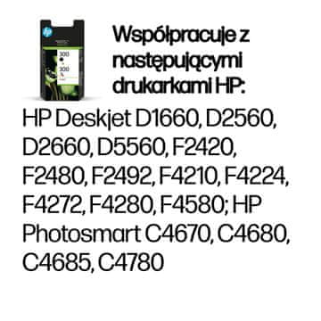 HP 300 kartuši črna/tri-barvna, 2 kosa