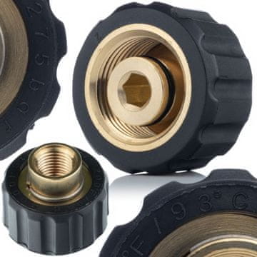 Rosfix Adapter/priključek M22 (Karcher HD G1/4"F) za priključitev pribora z navojem 1/4" na serijo HD HDS
