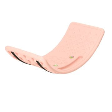Northix Ravnotežna deska z reliefom 83x28cm roza