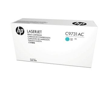 HP C9731AC toner, original, cian, 12000 strani