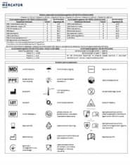 AMIO Črne nitrilne rokavice Mercator Nitrylex Basic velikost L 100 kosov.