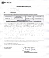 AMIO Črne nitrilne rokavice Mercator Nitrylex Basic velikost L 100 kosov.