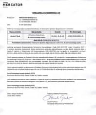 AMIO Črne nitrilne rokavice Mercator Nitrylex Basic velikost M 100 kosov.