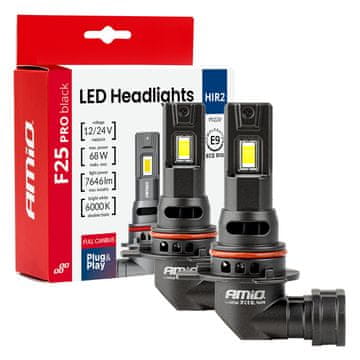 slomart Avtomobilska LED žarnica AMiO F25 PRO HIR2, 68W, 12V/24V