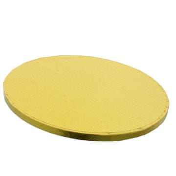 Okrogla podlaga za torto DEBELO ZLATO 20x1,2 cm