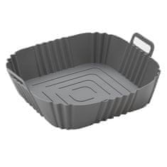 BRUNBESTE Silikonski vložek za cvrtnik na vroč zrak, kvadraten, CVRTNIK NA VROČ ZRAK, pekač 17,5 cm