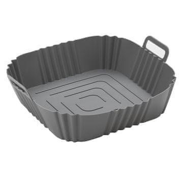 BRUNBESTE Silikonski vložek za cvrtnik na vroč zrak, kvadraten, CVRTNIK NA VROČ ZRAK, pekač 17,5 cm