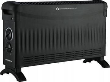shumee Konvektor Volteno 1500W črne barve