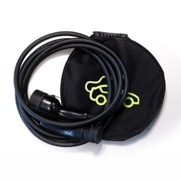 slomart Helos EV Ladekabel polnilni kabel za električna vozila, Tip 2, 32A, 22kW, 3-fazni, 7.5m, torba