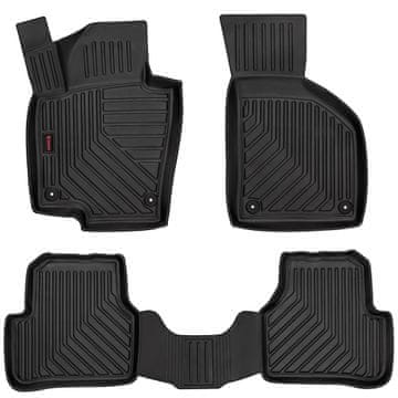 8024024 - 3D gumijaste zaščitne preproge z visokim robom, primerne za: VW Passat CC (2008-2017) / VW Passat B6 (2005-2010) [RB]