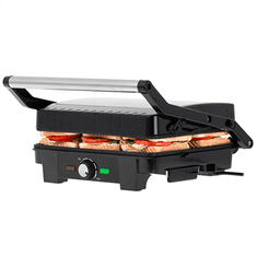 Adler Adler | AD 3051 | Električni žar XL | Namizni | 2800 W | Črna/nerjaveče jeklo