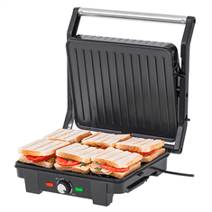 Adler Adler | AD 3051 | Električni žar XL | Namizni | 2800 W | Črna/nerjaveče jeklo