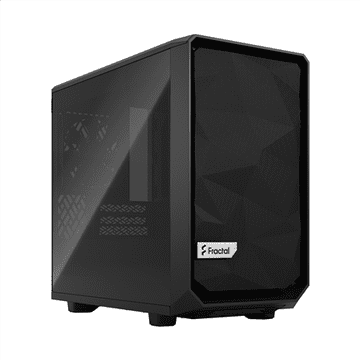 Fractal Design Fractal Design | Meshify 2 Nano | Stransko okno | Črna, temno odtenek TG | ITX | Napajalnik priložen Ne | ATX