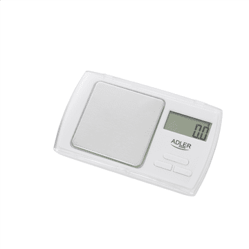 Adler Adler | Precizna tehtnica | AD 3161 | Največja teža (kapaciteta) 0,5 kg | Natančnost 0,01 g | Bela