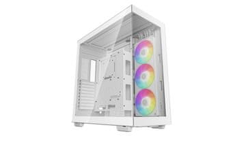 shumee Ohišje Deepcool | Igralno ohišje polne velikosti | CH780 WH | Stransko okno | Bela | ATX+ | Napajalnik priložen Ne | ATX PS2