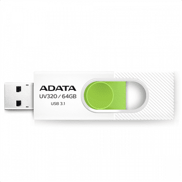 shumee Adata UV320 64 GB USB 3.1 USB ključek belo-zelen