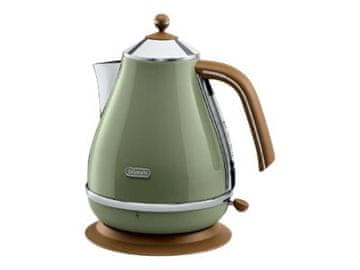 De'Longhi Delonghi | kbov 2001.GR Grelnik vode | Električni | 2000 W | 1,7 l | 360° vrtljiva podlaga | Zelena