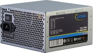 Inter-tech Inter-Tech Coba CES-350B napajalnik 350W ATX, srebrn
