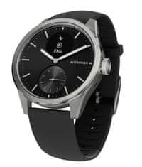 Withings Withings ScanWatch 2 hibridna pametna ura 42 mm OLED, nerjaveče jeklo, črna