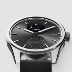 Withings Withings ScanWatch 2 hibridna pametna ura 42 mm OLED, nerjaveče jeklo, črna