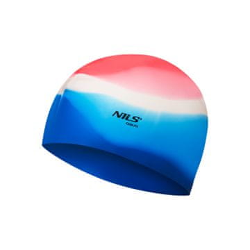 shumee NQC večbarvna M03 silikonska plavalna kapa nils aqua