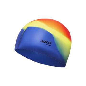 shumee NQC večbarvna M04 silikonska plavalna kapa nils aqua